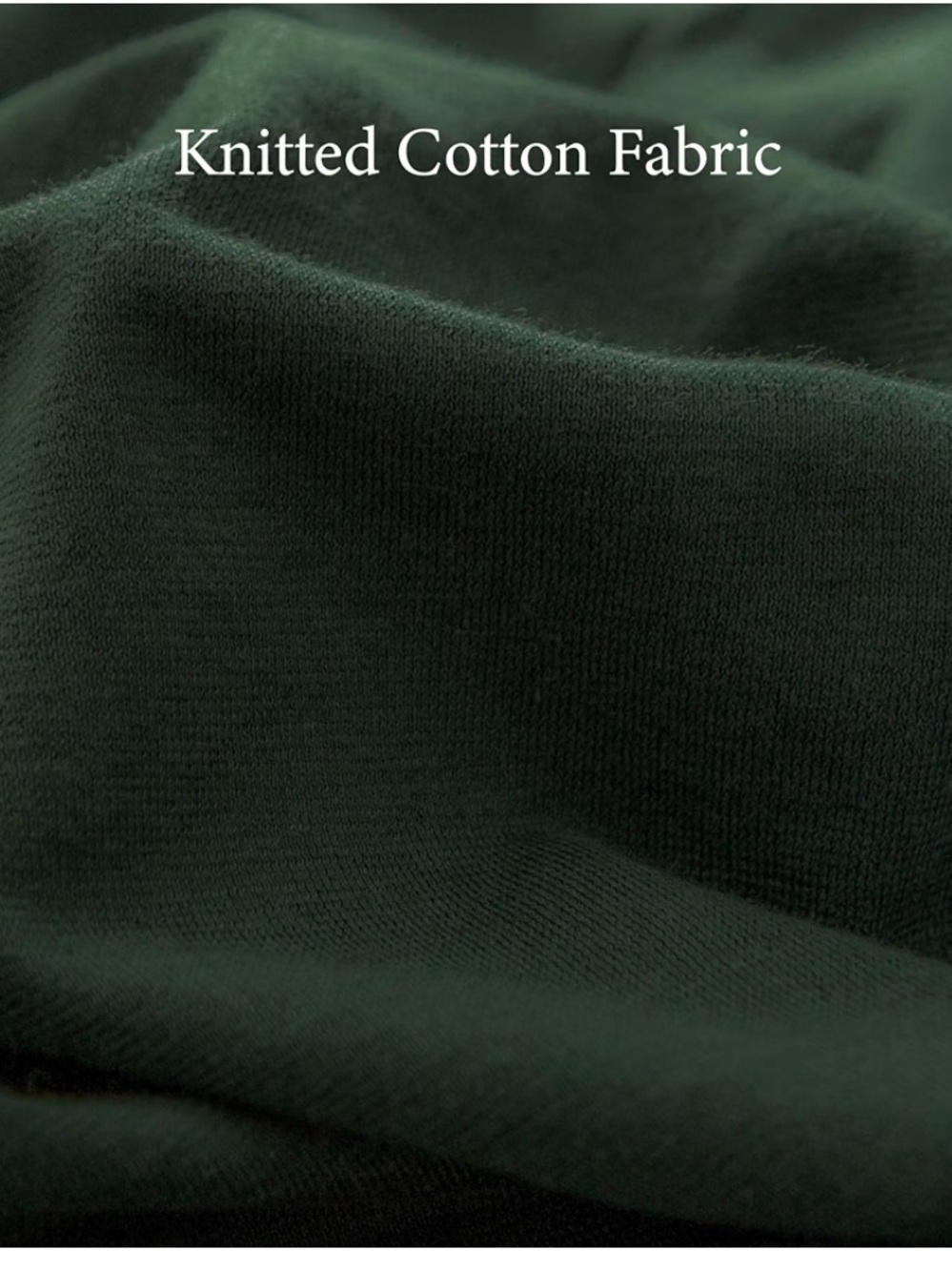 PURE ERA Emerald Dark Green Jersey Knit Duvet Cover Set, Queen, EUC - Picture 3 of 9